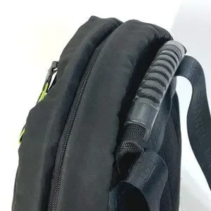 CHANEL Sports line logo zip up Backpack Nylon Black x neon yellow CHANEL | Bags | Chanel Sports Line Logo Zip Up Backpack  main image 3